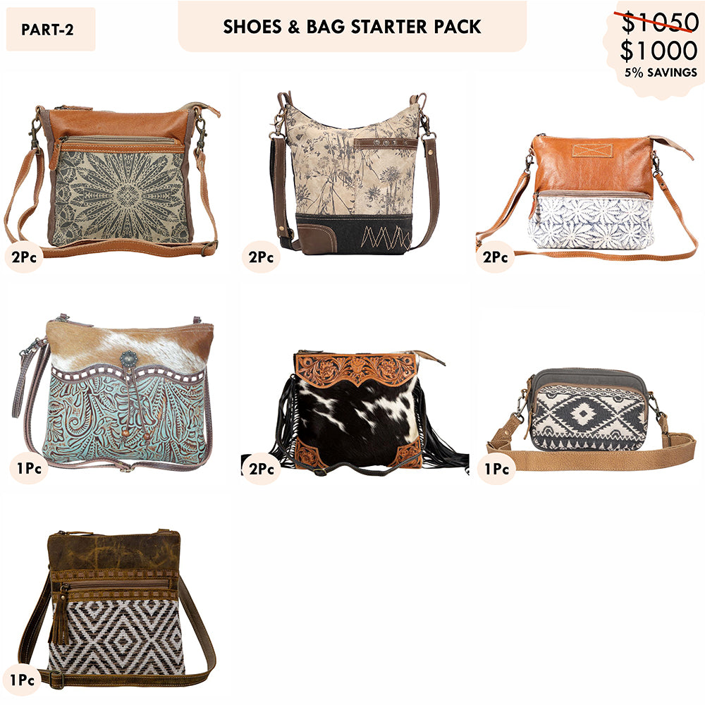 Starter Pack $1000 - Western Shoes & Bags