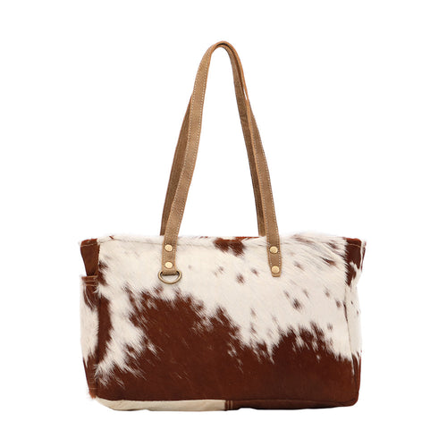 Fawn & White Hairon Small Bag - Myra Bags