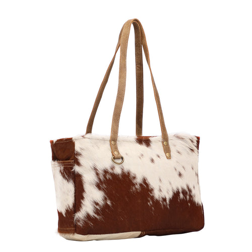 Fawn & White Hairon Small Bag - Myra Bags
