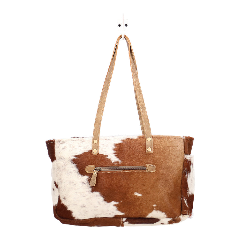 Fawn & White Hairon Small Bag - Myra Bags