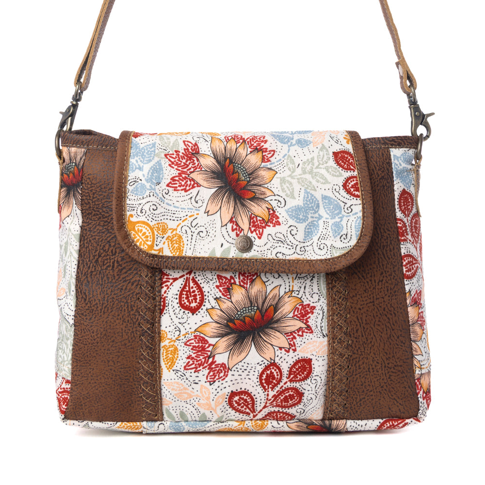 Oakline Cotton & Leather Shoulder Bag Variant Combo