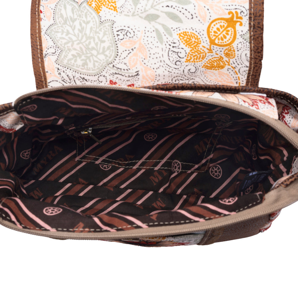 Oakline Cotton & Leather Shoulder Bag Variant Combo