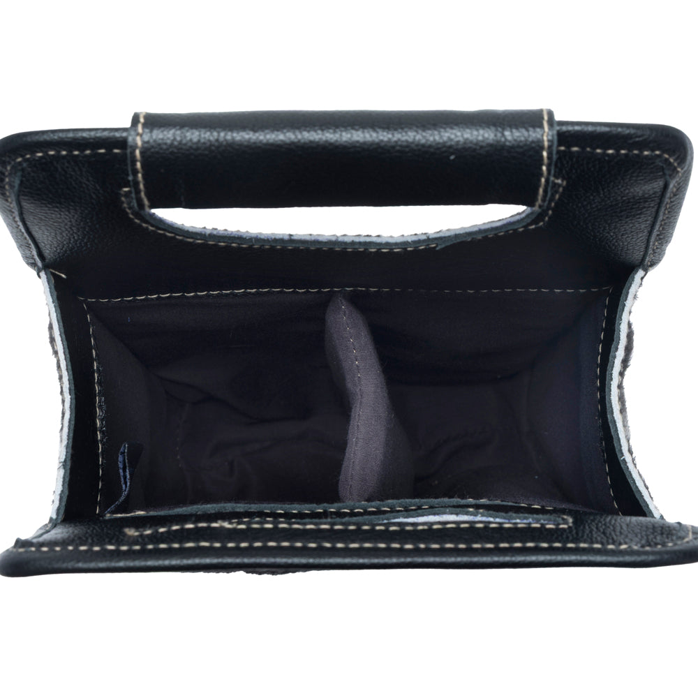 Cypress Field Hairon Leather Wine Bottle Holder Variant Combo