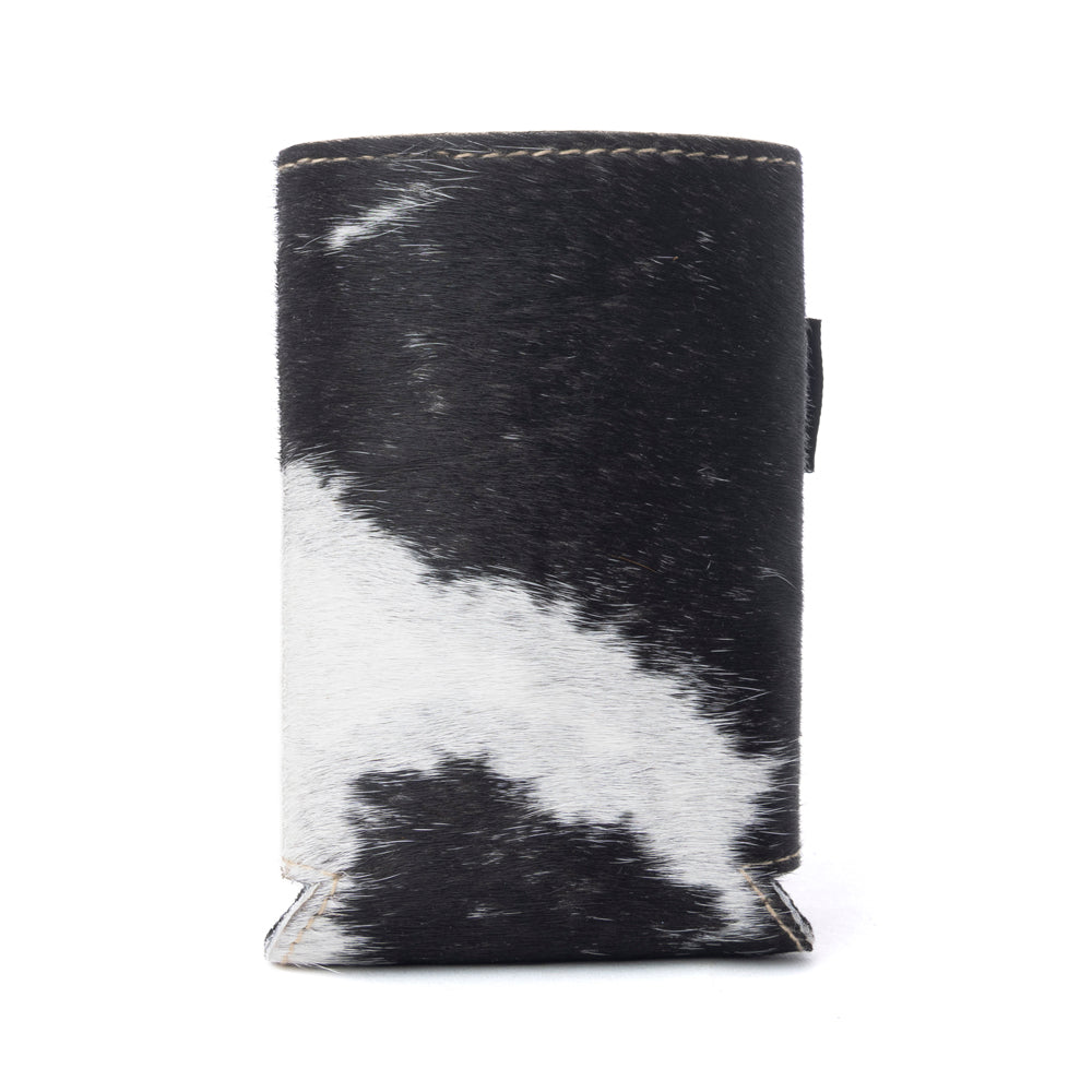 Birch Valley Hairon Leather Beer Can Holder Variant Combo