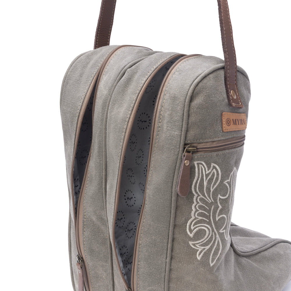 Sunstone Cotton & Leather Boot Bag Variant Combo
