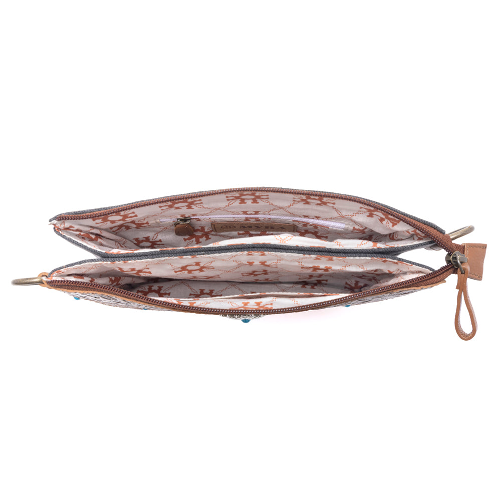 Thunderpeak Concho Hairon Leather Bag in Fawn Sand