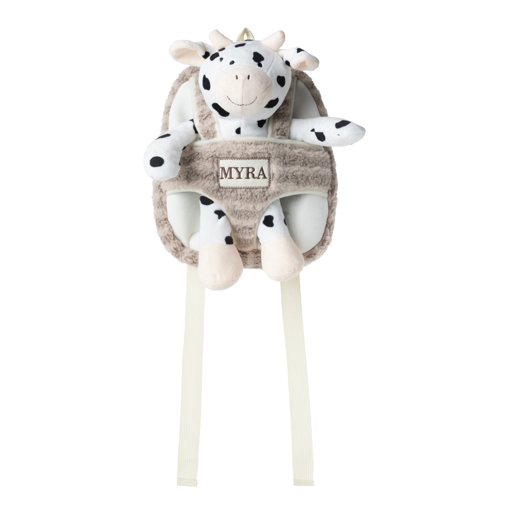 Little Moo Kids Backpack in Toffee Ranch