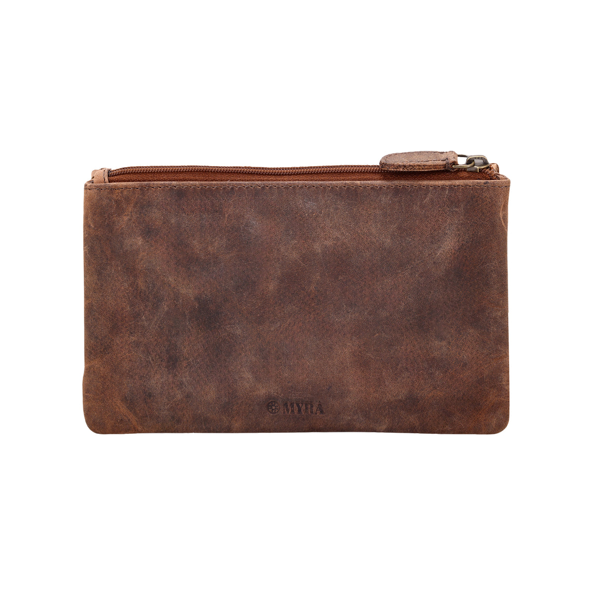 Wildfire Wallet for Women in tan with hand tooled leather