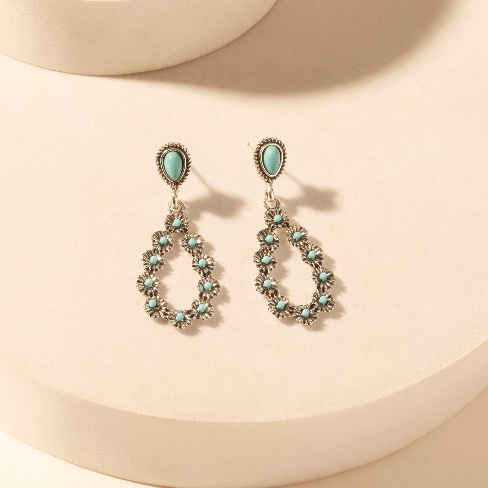 Bluebonnet Trail Teardrop Earrings for Women
