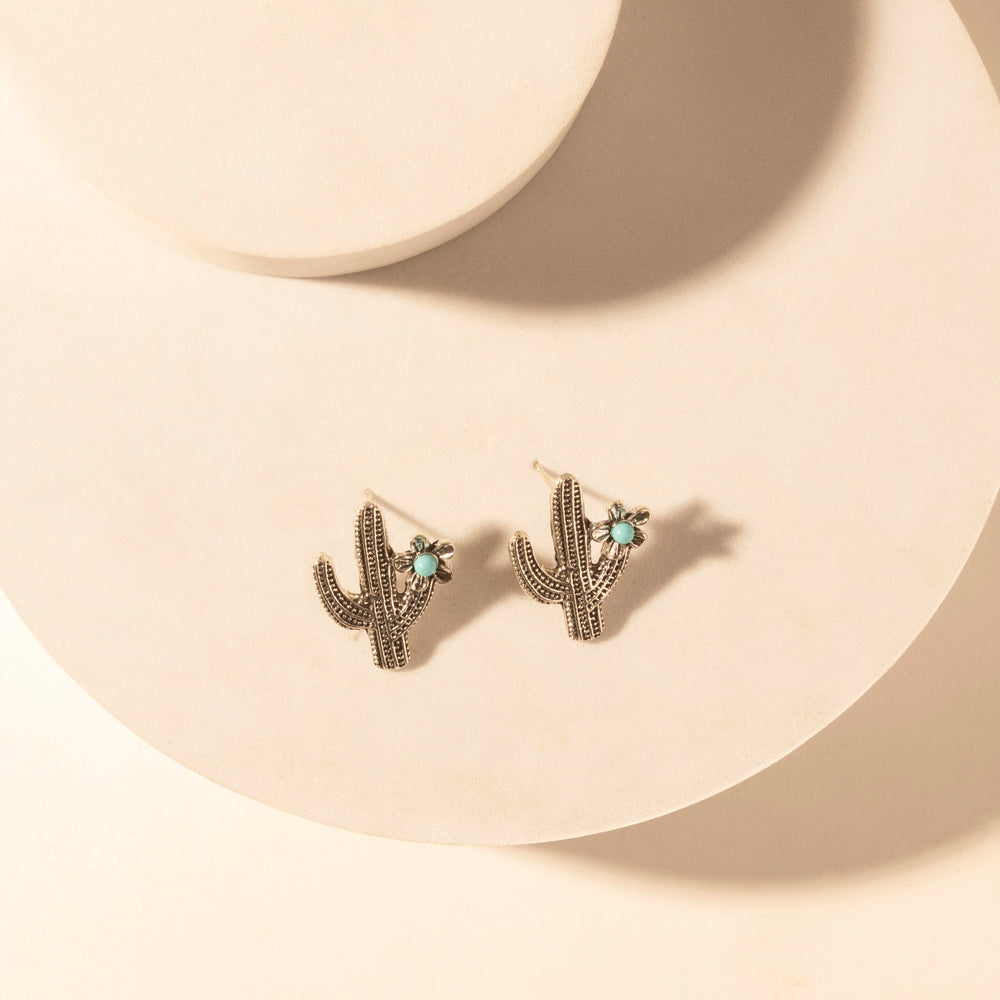 Sonoran Stud Set in with turquoise detail in premium style