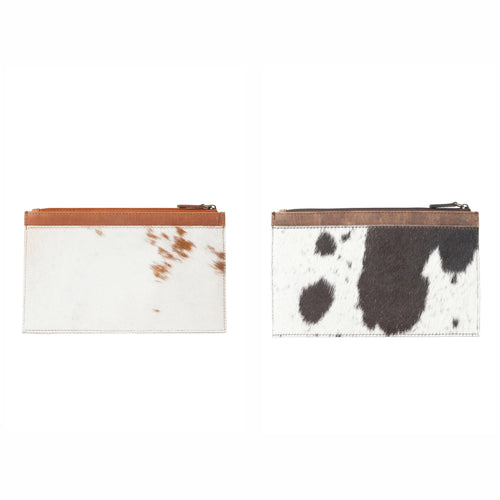 Hayride Hairon Leather Pouch Variant Combo