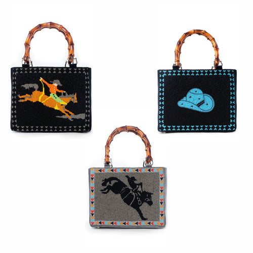 Eight Seconds Western hand beaded bag Variant Combo