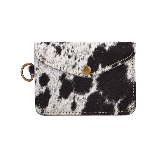 Juniper Moon Hairon Coin Purse in Cinder Ivory