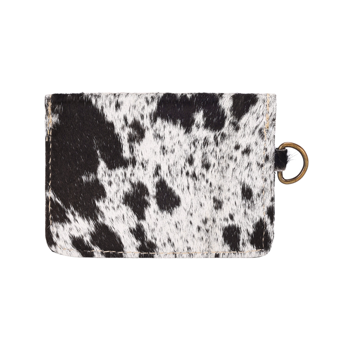 Juniper Moon Hairon Coin Purse in Cinder Ivory