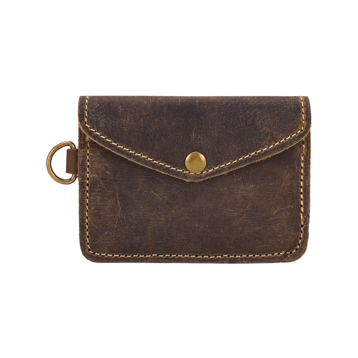 Juniper Moon Leather Coin Purse in Mesa Black