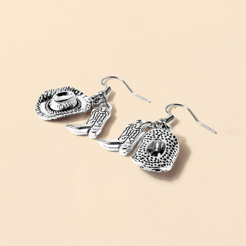 High Rider Earrings in Iron Gray