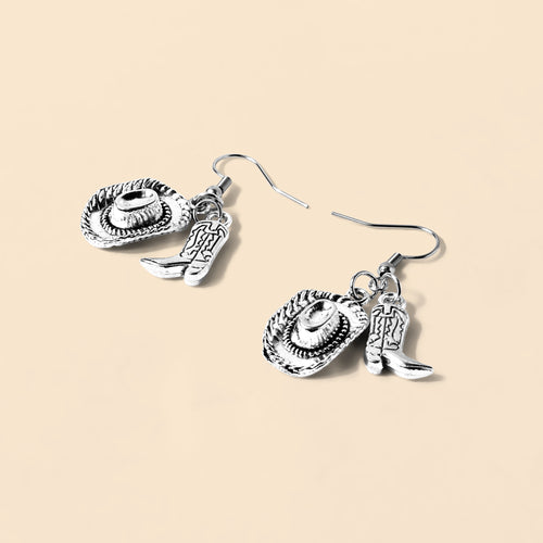 High Rider Earrings in Iron Gray