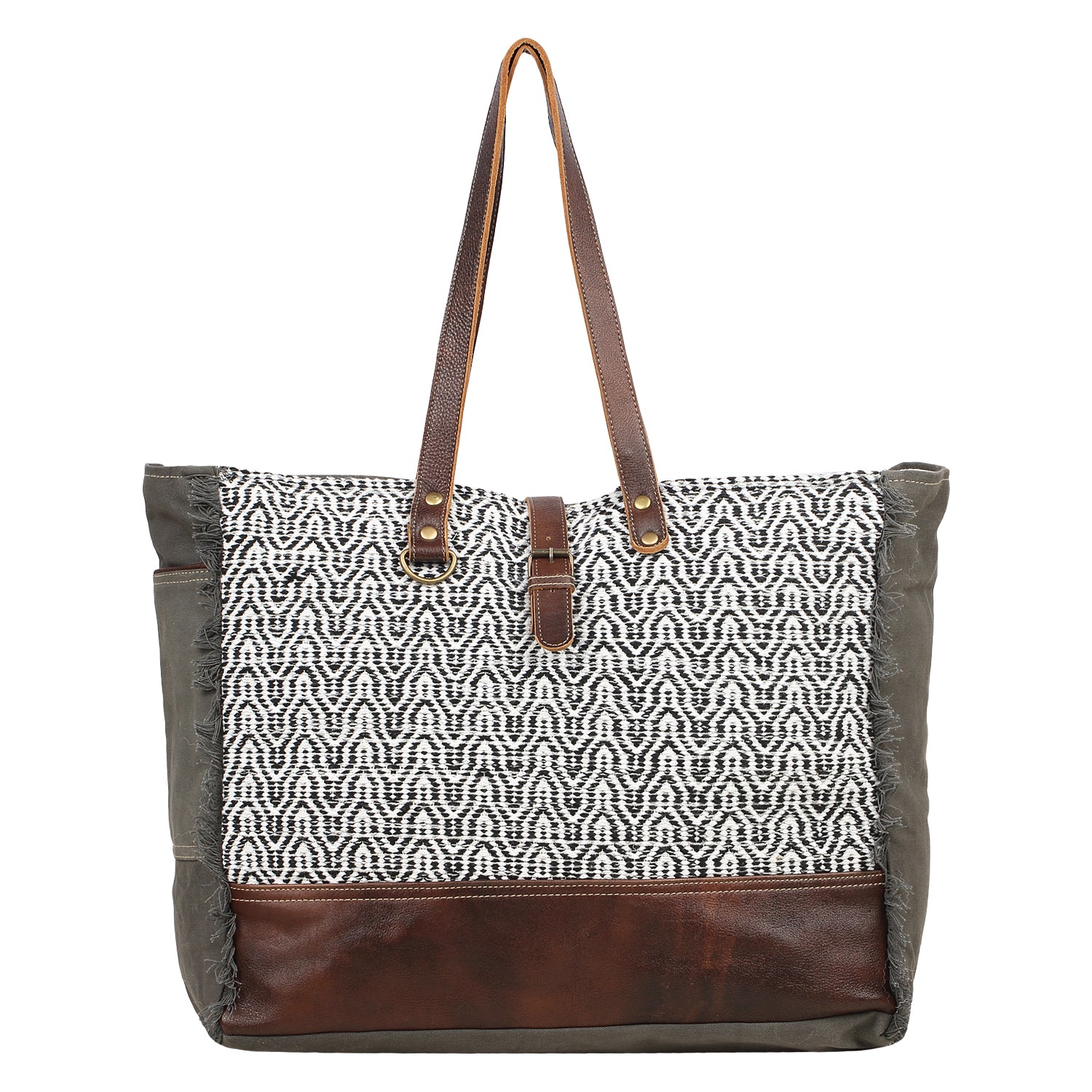 Elliptical Weekender Bag