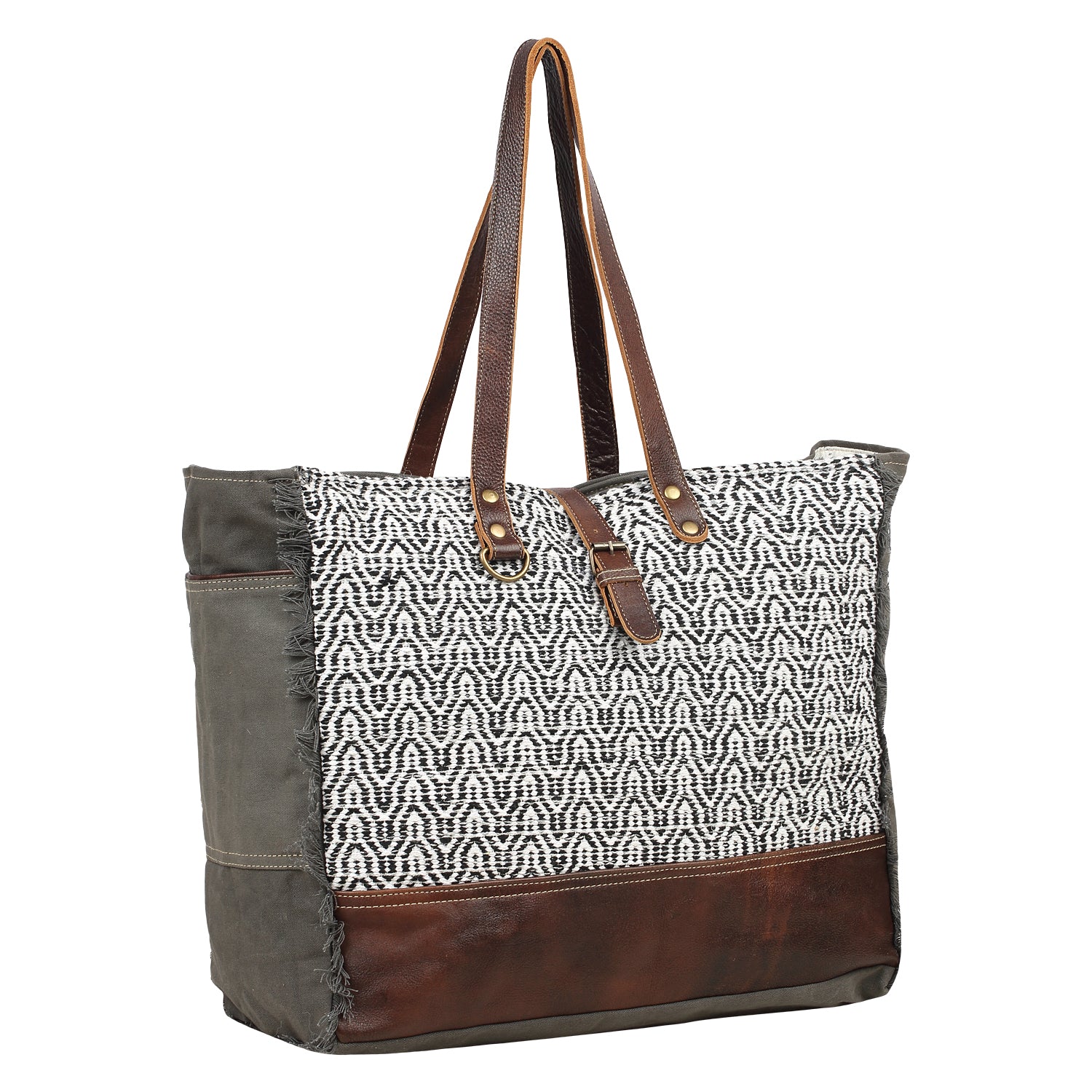 Elliptical Weekender Bag