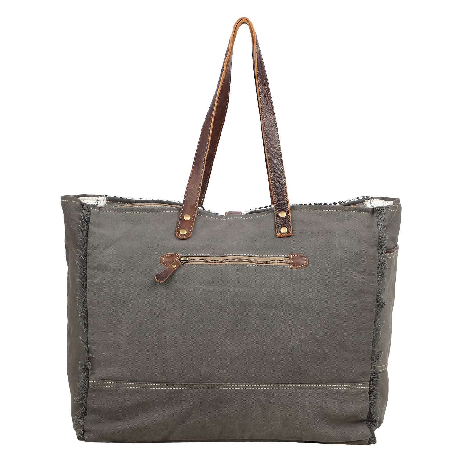 Elliptical Weekender Bag