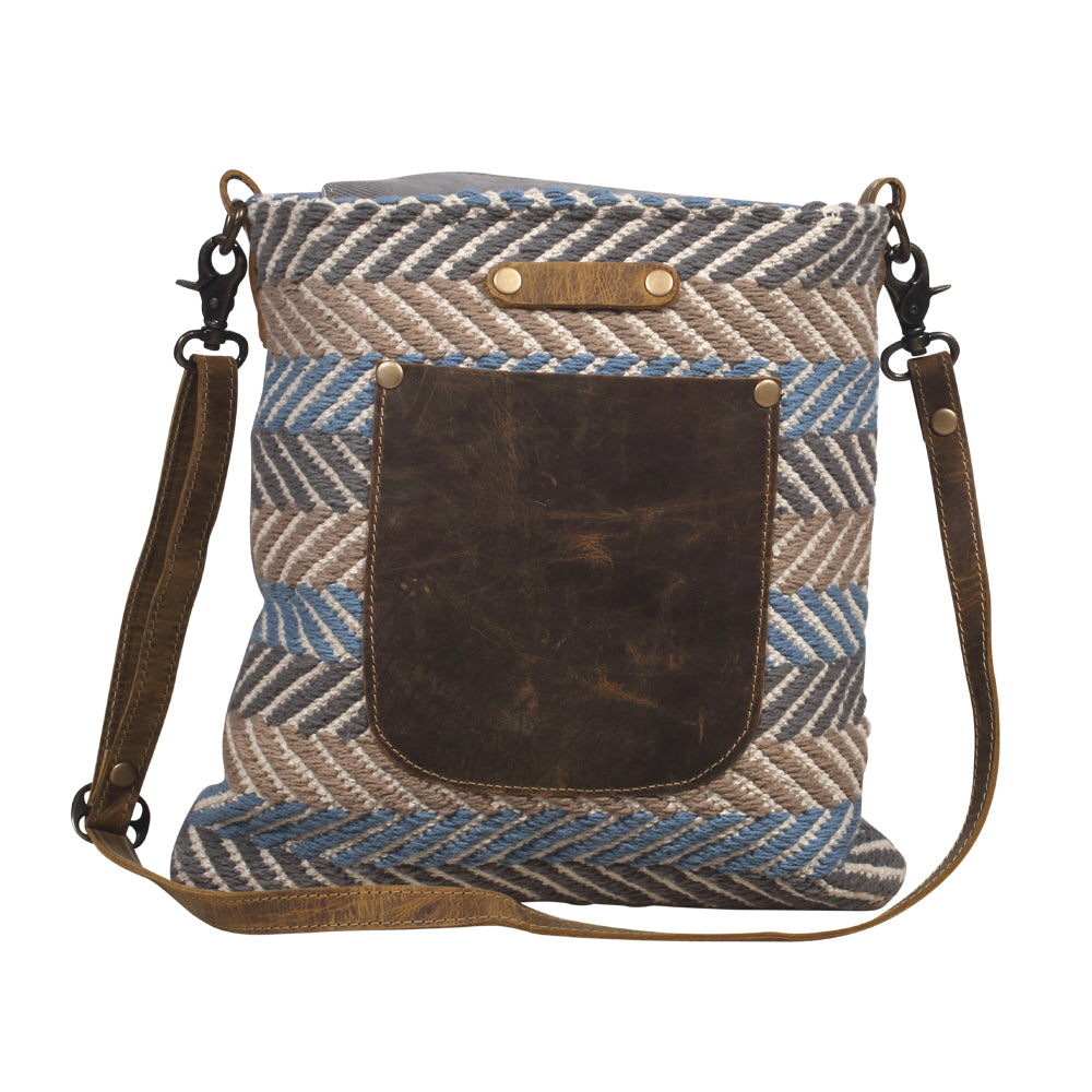 Blue Braids Shoulder Bag