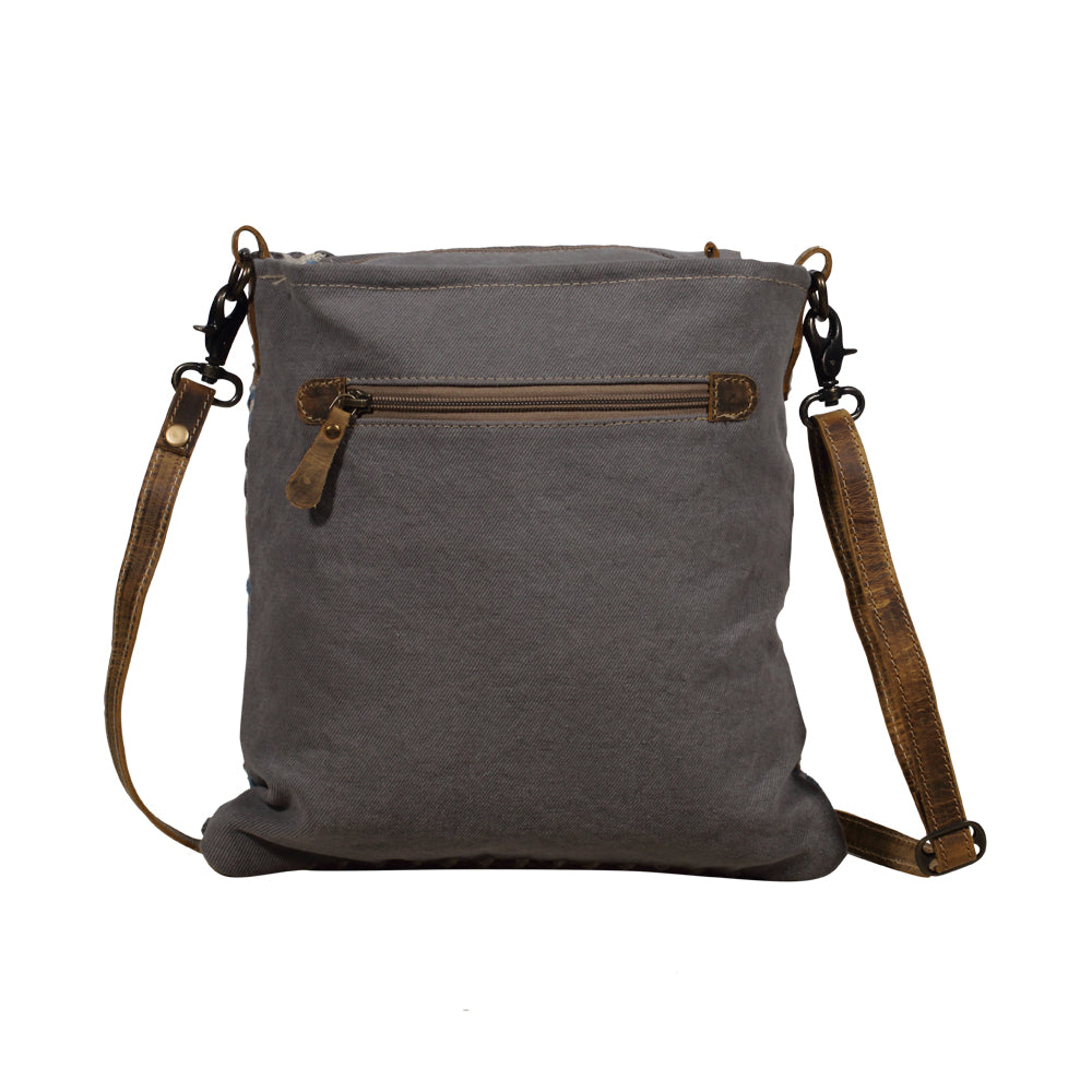 Blue Braids Shoulder Bag