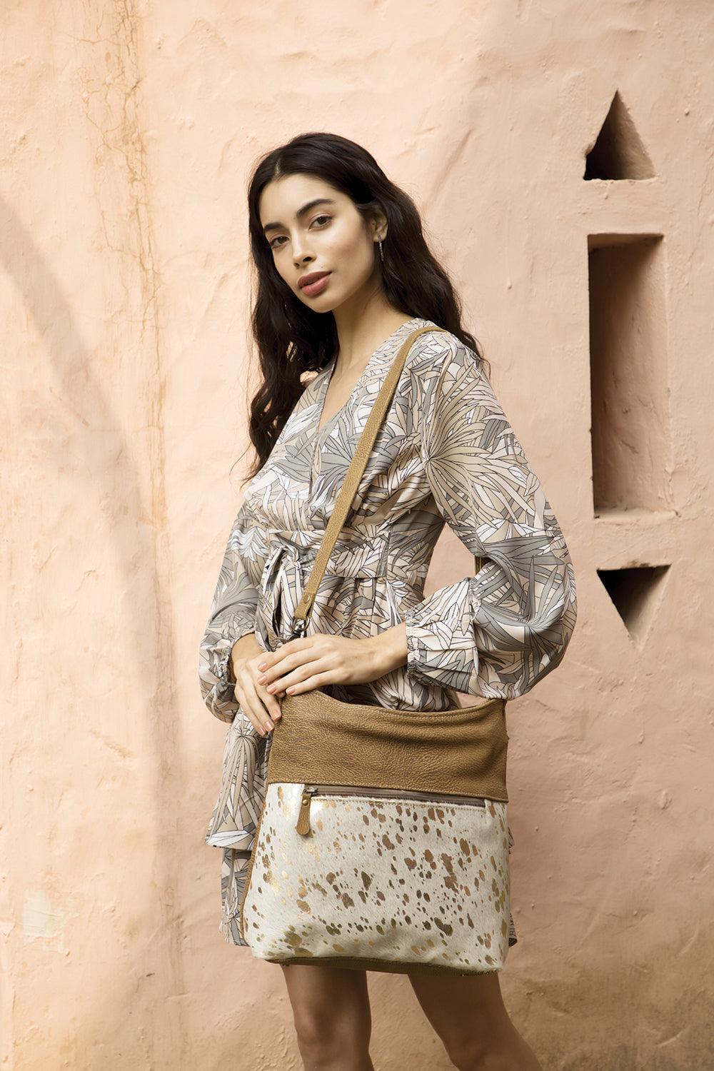 Freethinker Leather Shoulder Bag