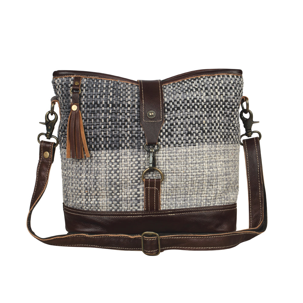Rough Textured Shoulder Bag