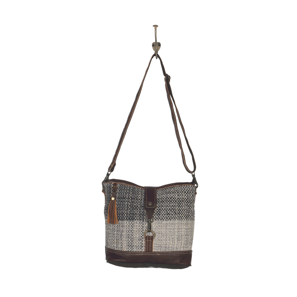 Rough Textured Shoulder Bag