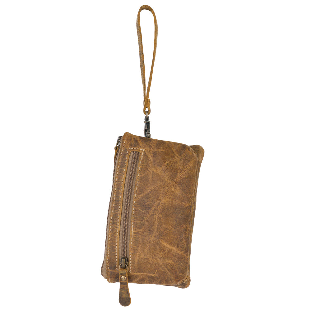 Brown Orchestra Small Leather Bag