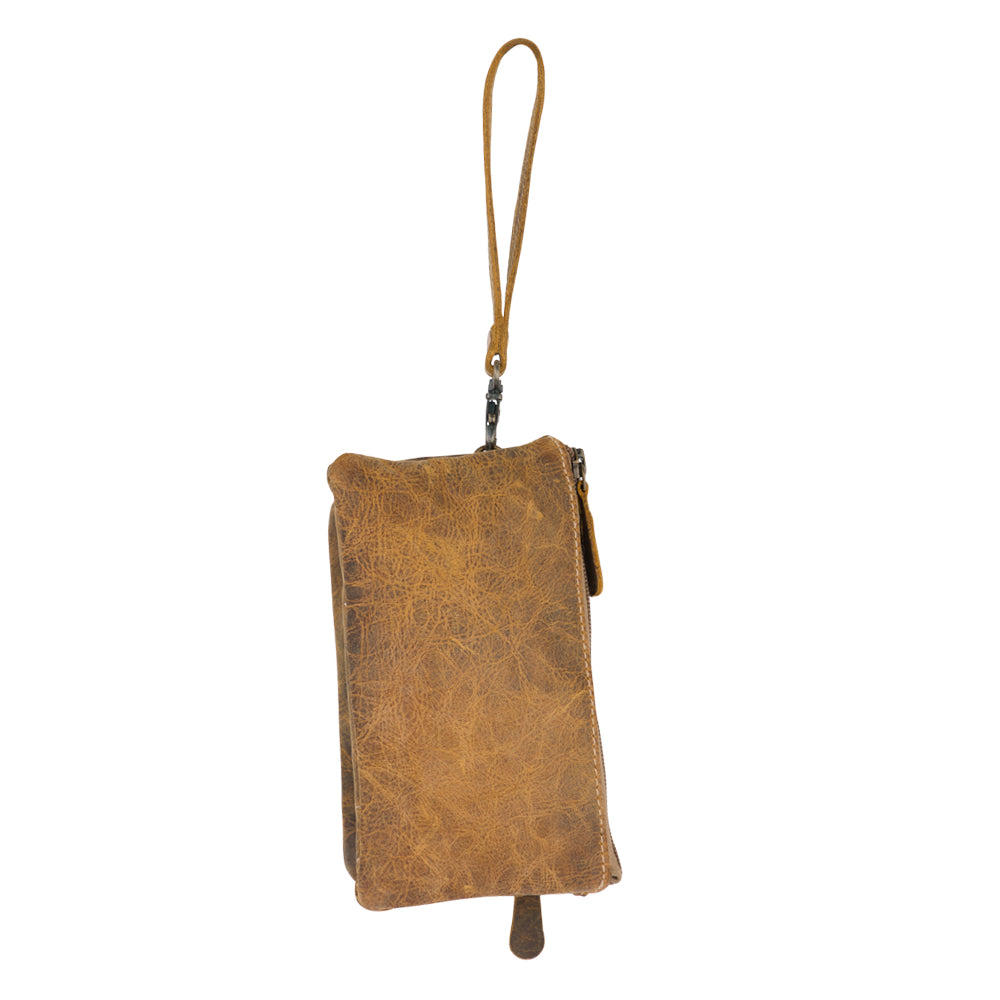 Brown Orchestra Small Leather Bag