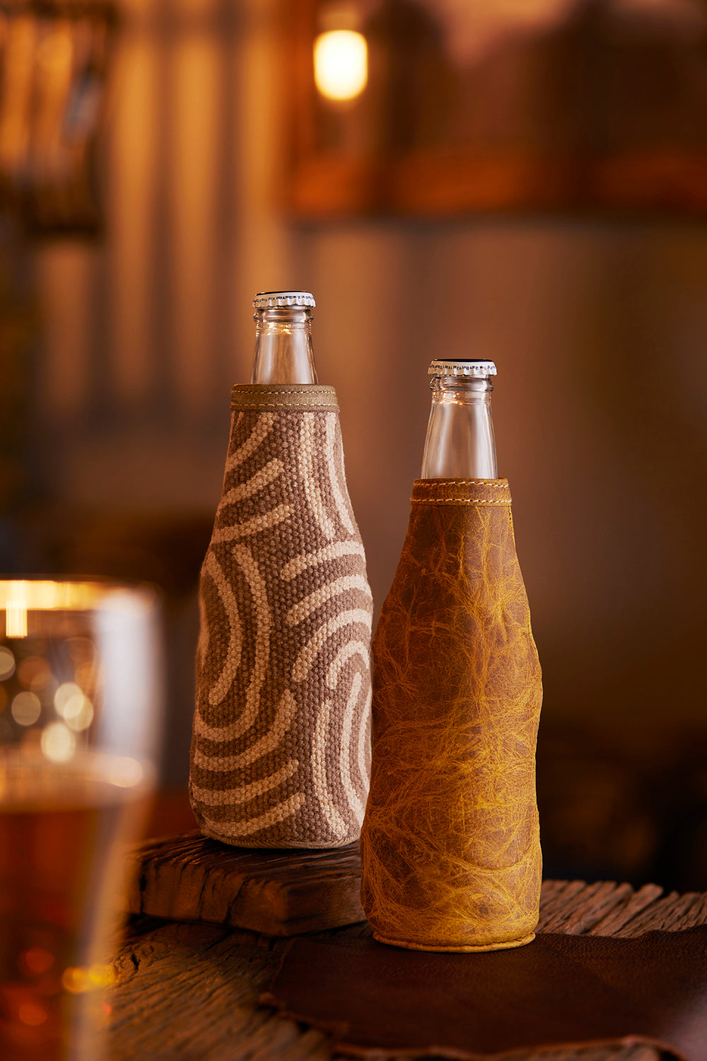 Grey Maze Beer pint Holder