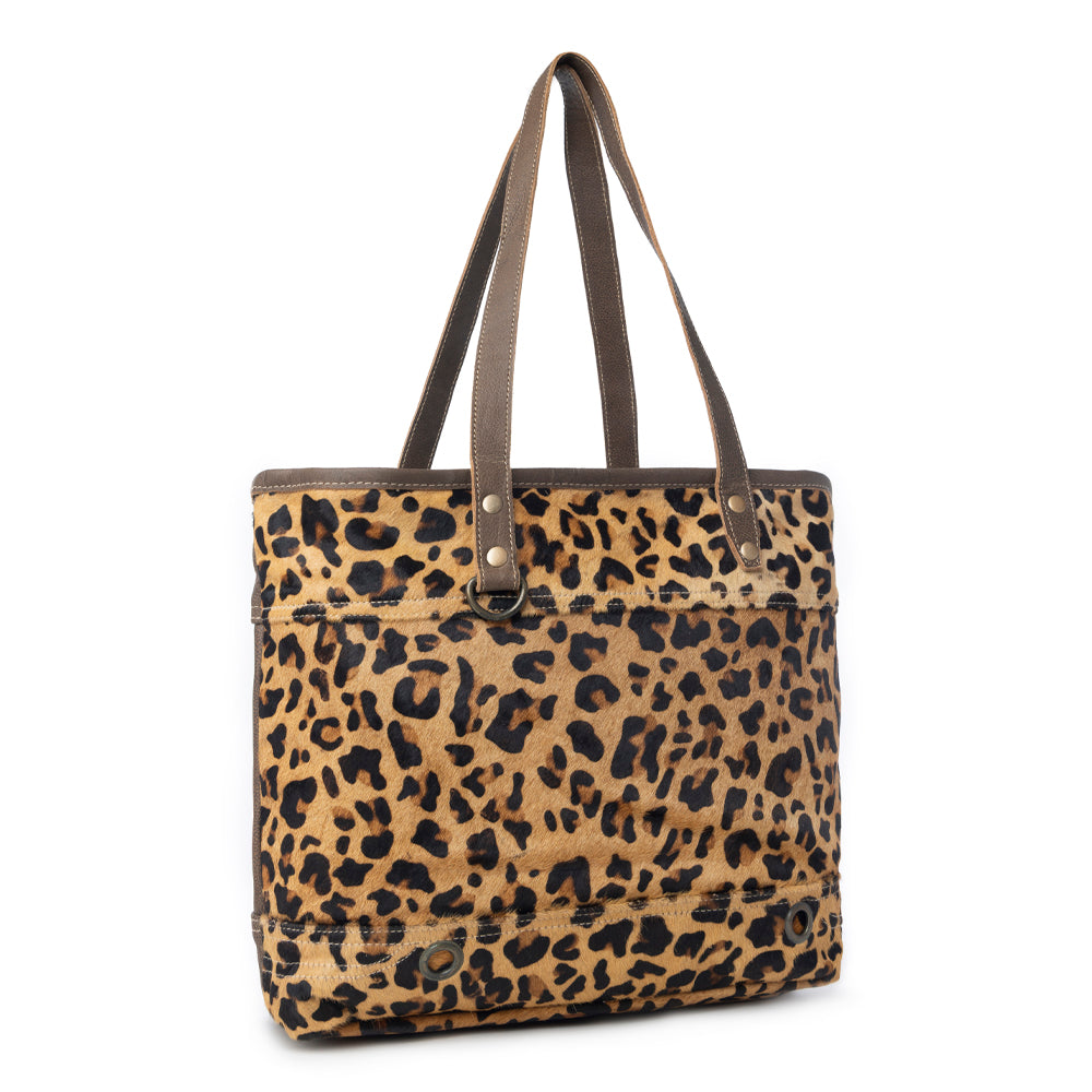CLINCH LEATHER AND HAIRON BAG
