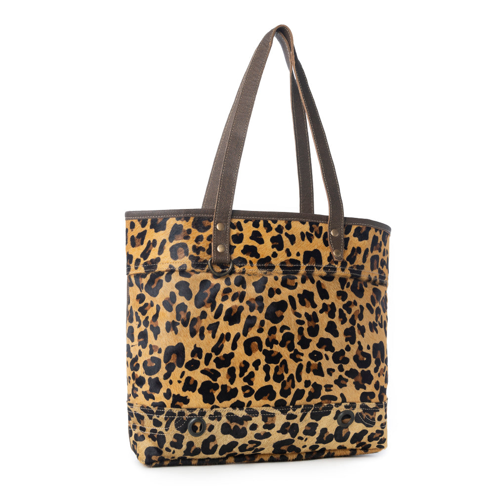CLINCH LEATHER AND HAIRON BAG