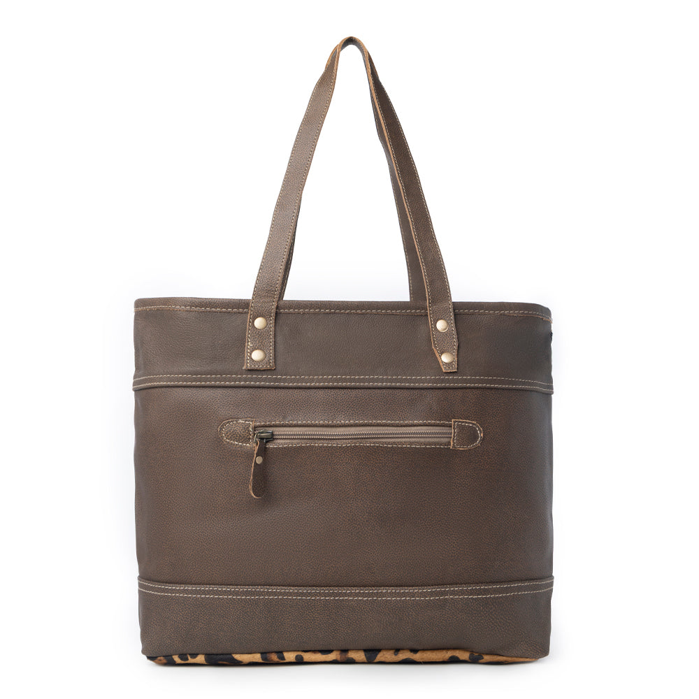 CLINCH LEATHER AND HAIRON BAG