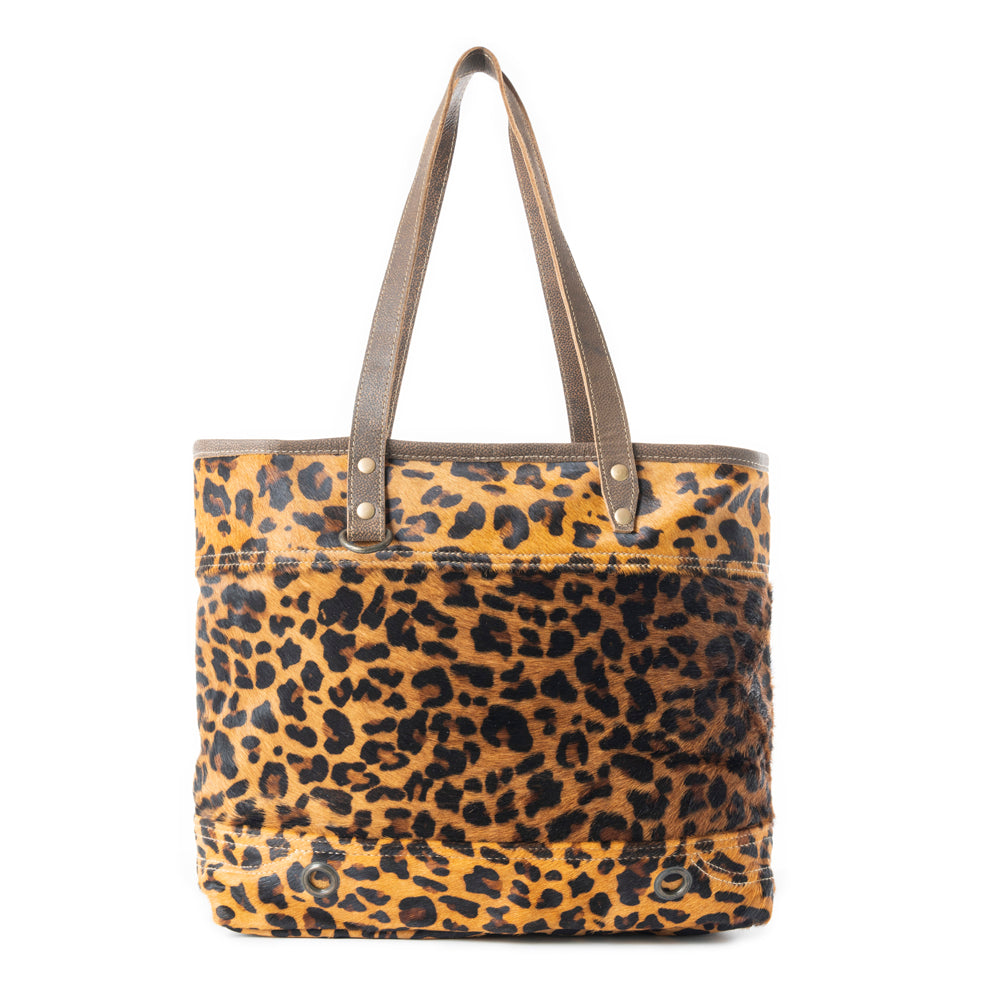 CLINCH LEATHER AND HAIRON BAG