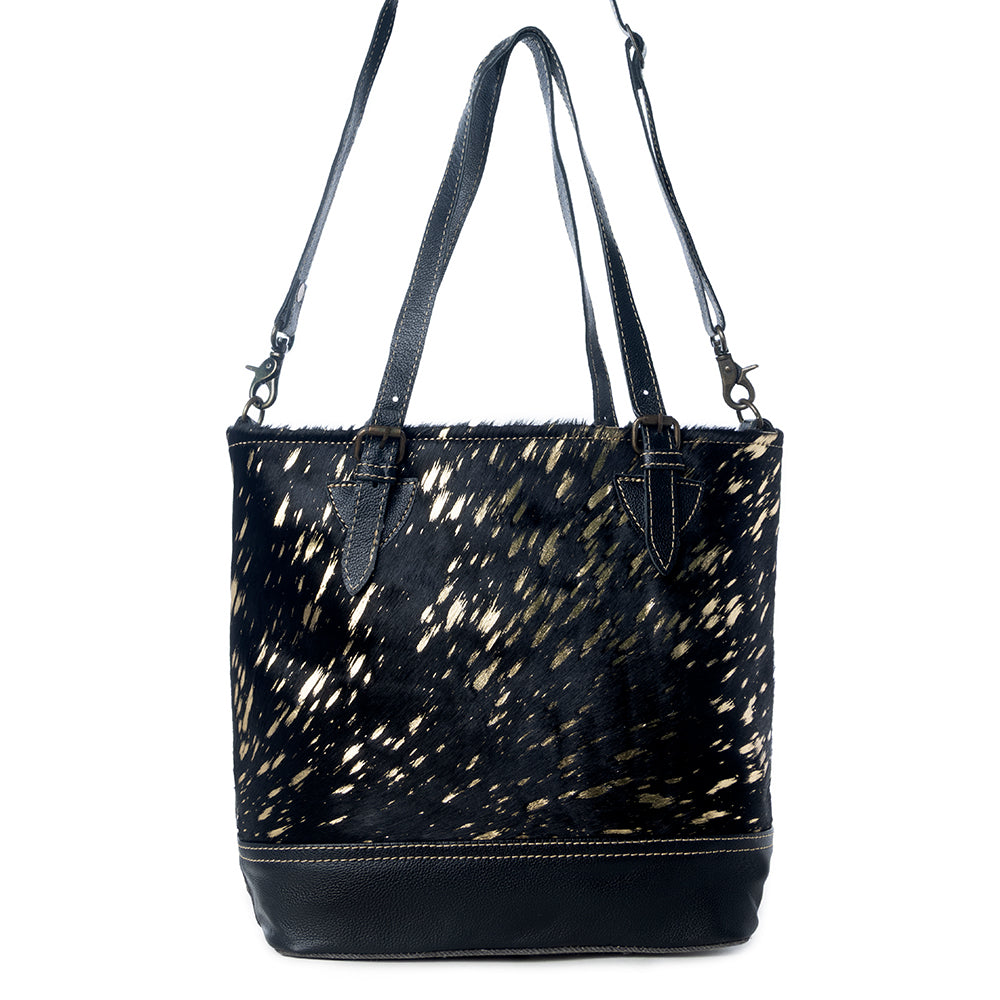 Celestial Canvas And Hairon Bag