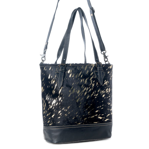 Celestial Canvas And Hairon Bag