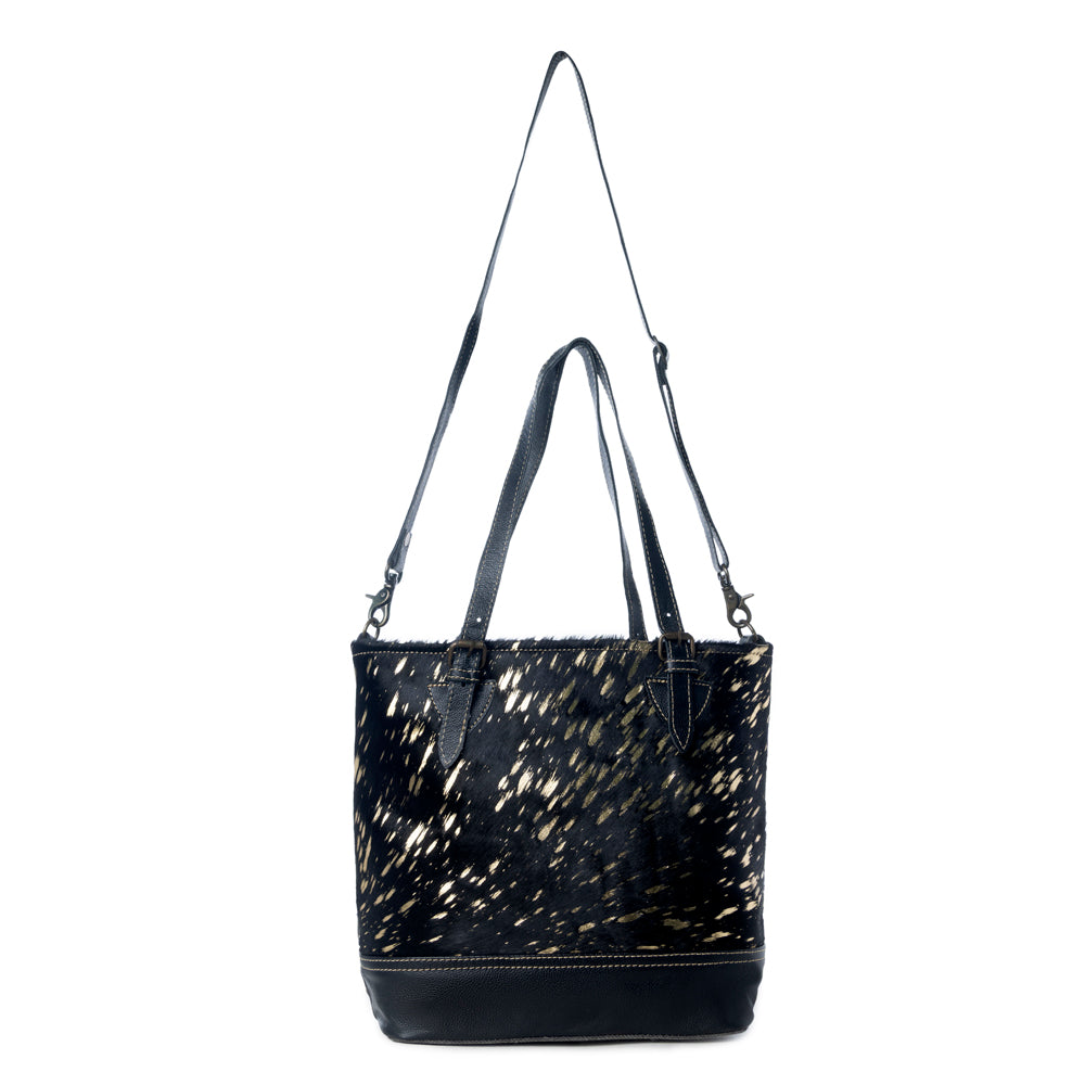 Celestial Canvas And Hairon Bag