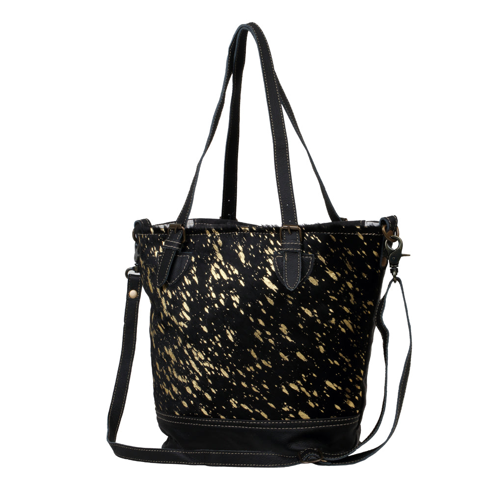 Celestial Canvas And Hairon Bag