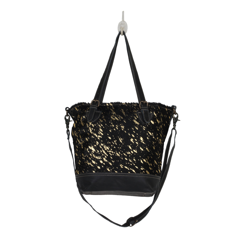 Celestial Canvas And Hairon Bag
