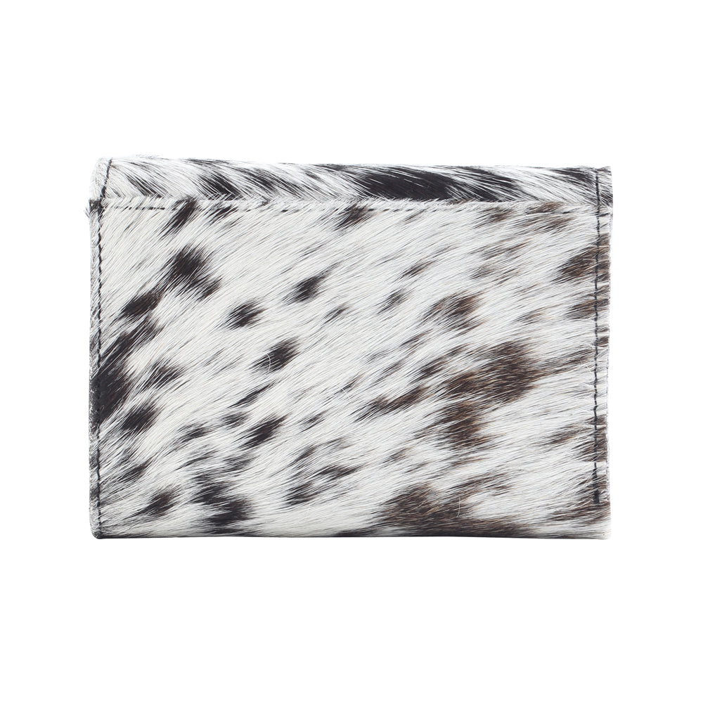 PANDA SWAG LEATHER AND HAIRON WALLET
