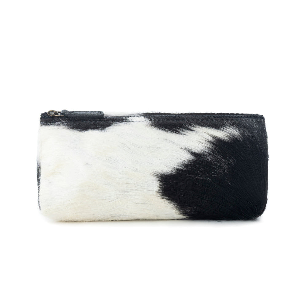 SILKY SLAYER LEATHER AND HAIRON MULTI POUCH