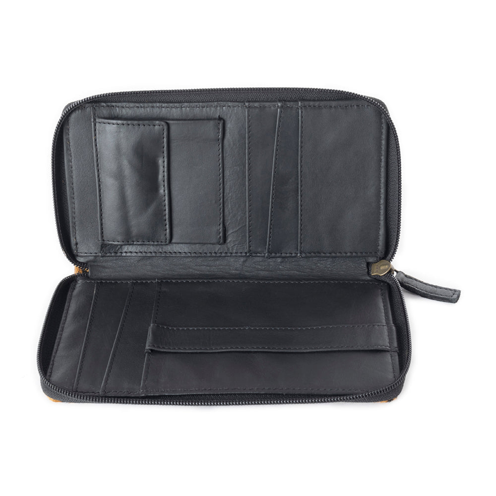 LEO‰۪S FAVOURITE LEATHER AND HAIRON WALLET