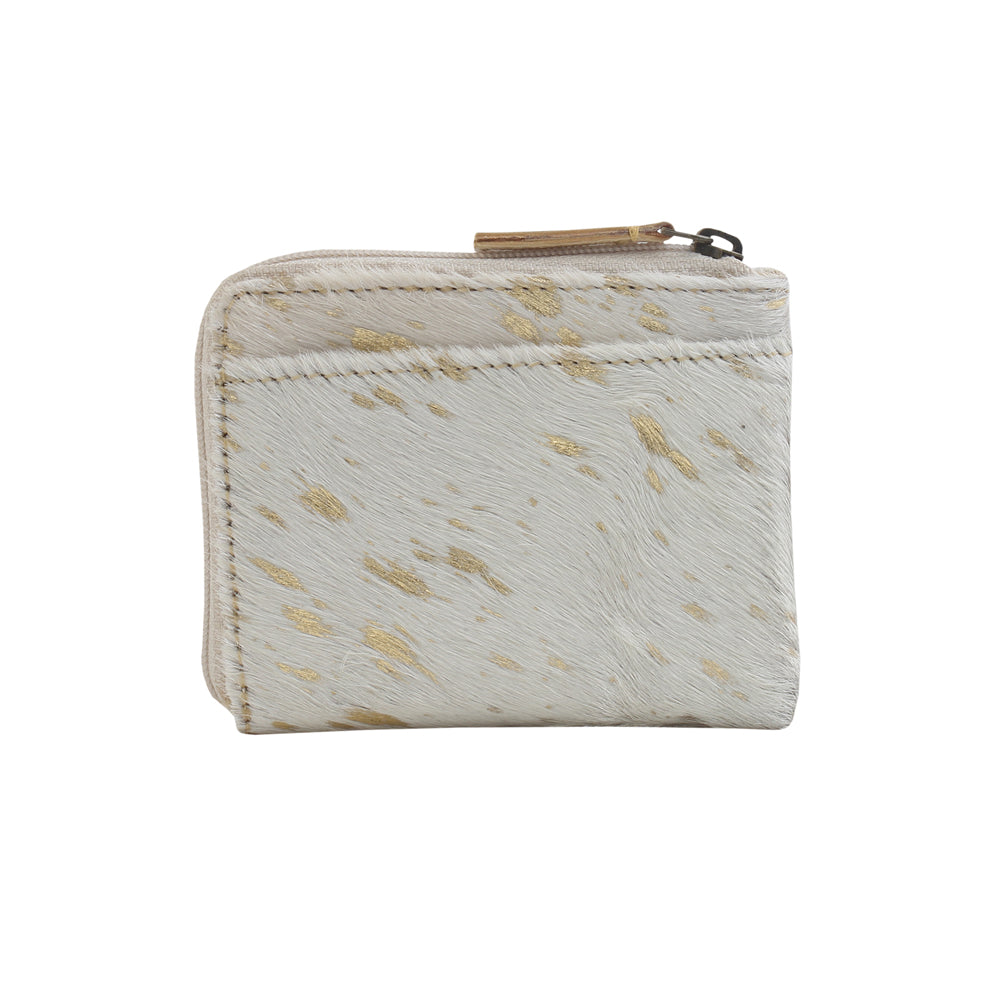 MARBLE MYSTERY LEATHER AND HAIRON WALLET