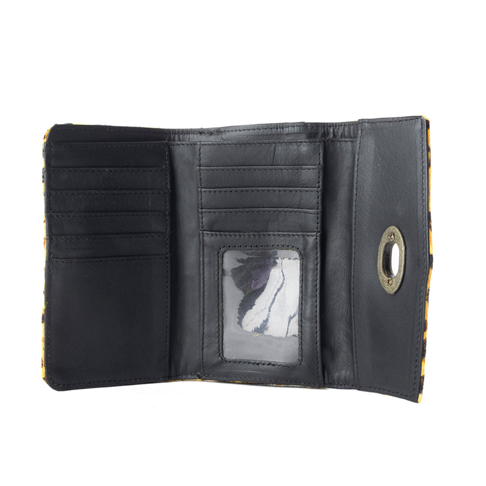 ETERNAL CLASSIC LEATHER AND HAIRON WALLET