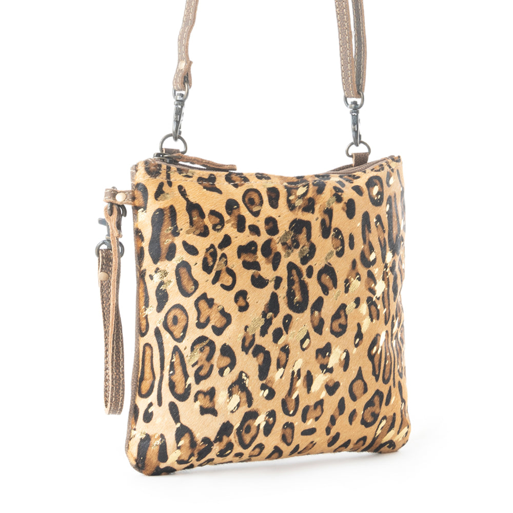 Freckled Leather & Hairon Bag