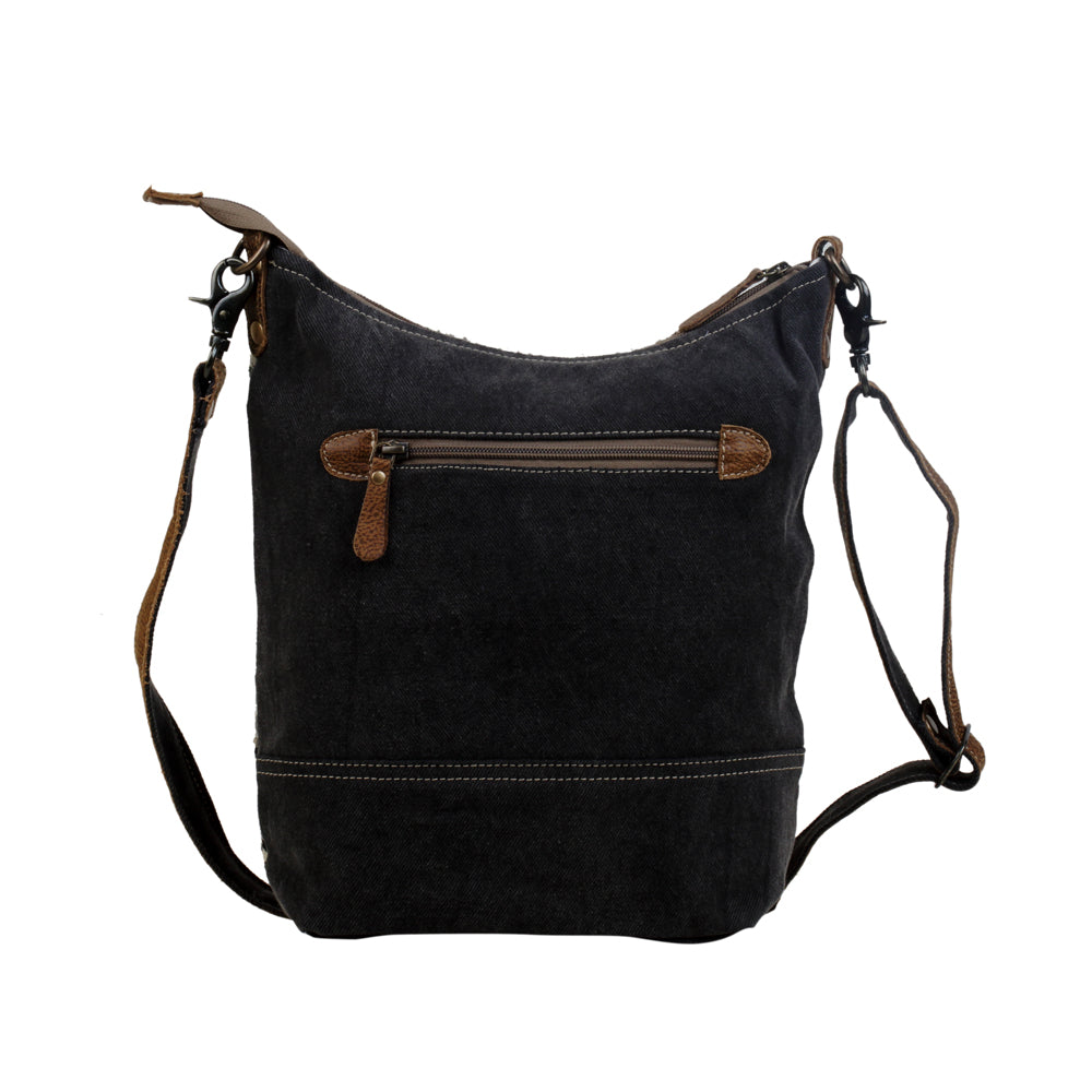 Unconventionally Etched Shoulder Bag