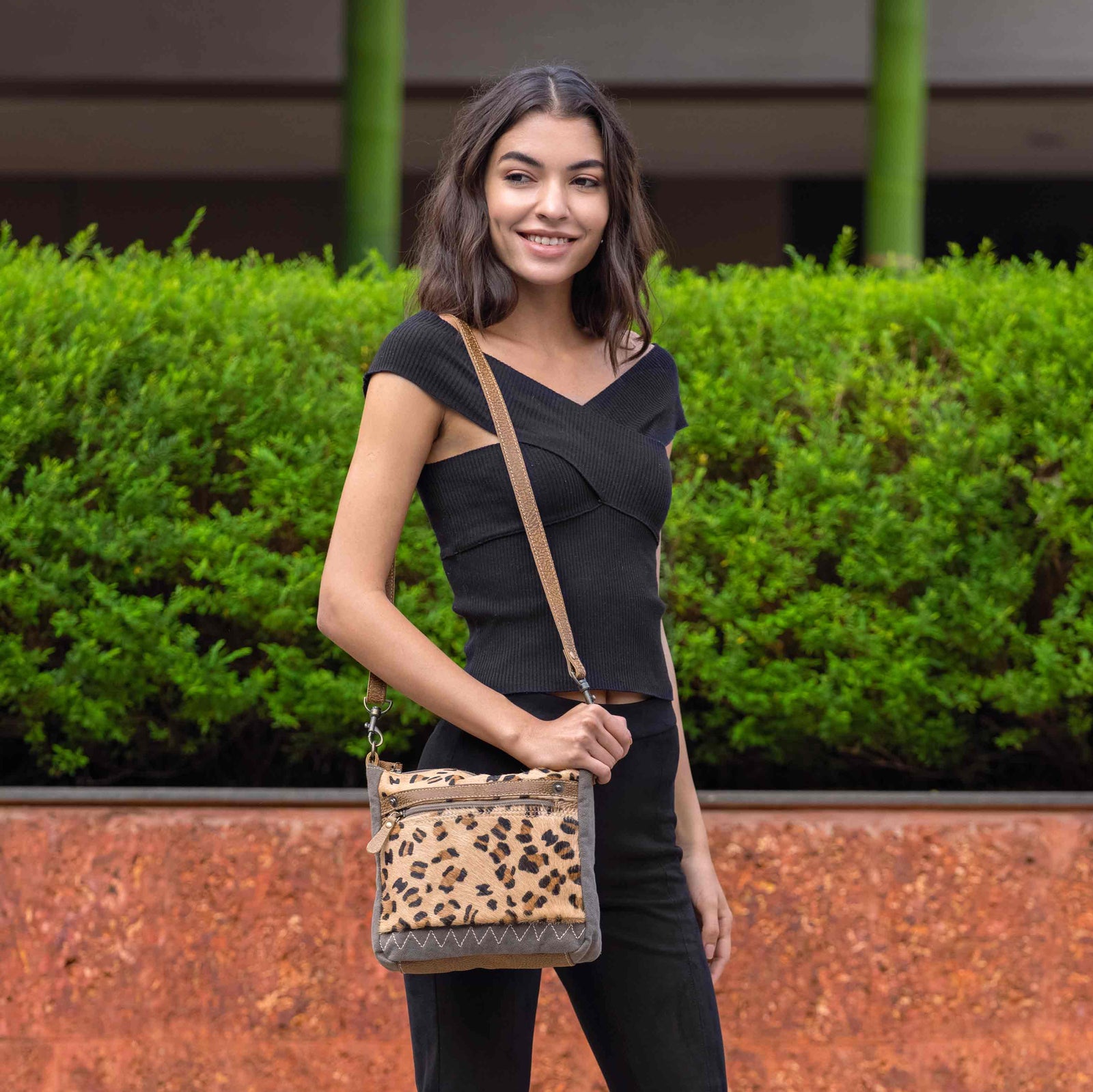 True Essence Canvas & Hairon Bag
