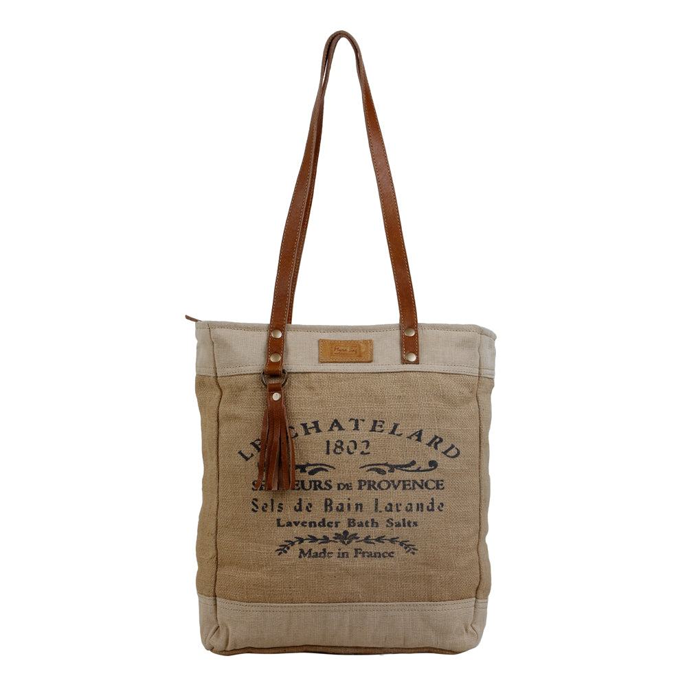Old School Organic Fabric Market Bag